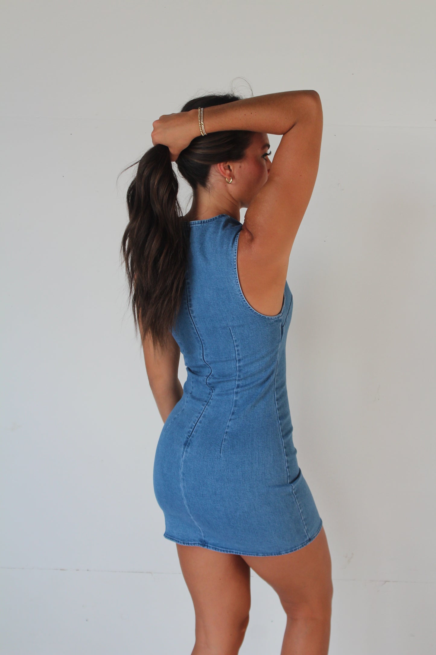 Denim Mini Dress